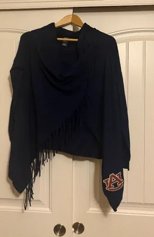 Auburn Tigers Oversized Cardigan Women's Xtra Small/Small XS/S Gameday Couture thumbnail 1