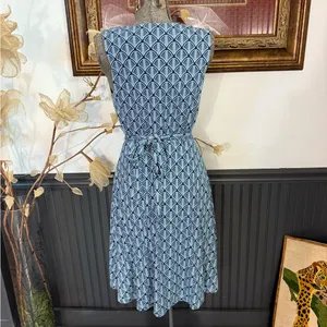 41 Hawthorn Lorene Faux Wrap Knit Dress in Teal Green ~ Size Medium 💚🍄 thumbnail 4
