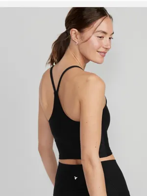 Old Navy Light Support PowerSoft Longline Sports Bra M thumbnail 2