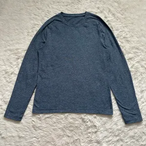 Lululemon Top Long Sleeve Crewneck Heathered Blue thumbnail 2