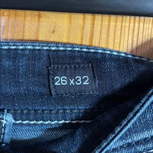 BKE Aiden high waisted dark boot cut jeans size 26x32 women's casual jeans thumbnail 6