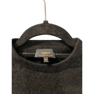 Quince Mongolian Cashmere Pullover Lightweight Sweater Size XS Stretch Soft thumbnail 3