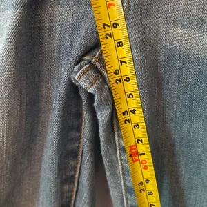 Judy Blue Skinny Fit Medium Wash Distressed Jeans High Rise Women's size 28 thumbnail 9