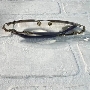 JIMMY‎ CHOO Eyeglasses Frames Violet 53 16 135 78-8T2 Rectangle Made in Italy thumbnail 8