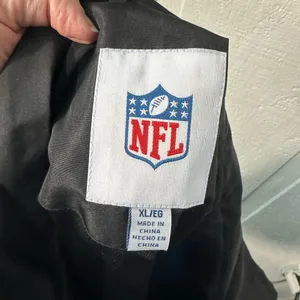 NFL Carolina Panthers Blue and Black Full Zip Windbreaker Size XL NWOT thumbnail 9