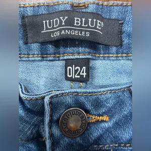 Judy Blue Women’s High Rise Flare Fit Lightly Distressed Size 0 thumbnail 3