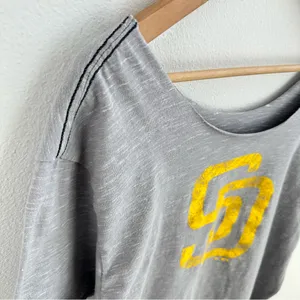 San Diego Padres off-the-shoulder top thumbnail 4