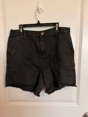 Aerie Adventure Fray Hem Shorts Small thumbnail 2