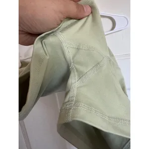 Reformation light green EcoStretch bike‎ shorts size medium thumbnail 3