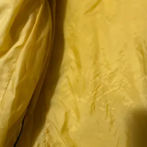 Lands End Women's Yellow Full Zip Puffer Coat Size‎ L 14-16 thumbnail 5