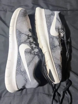 Nike Free 5.0 black & grey running shoes. Size US 8. Regular condition. thumbnail 10