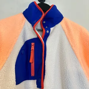 FREE PEOPLE Hit The Slopes Colorblock Pullover Sport Canvas Combo Size X-Small thumbnail 5