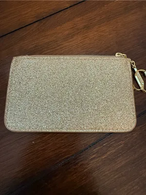 Jimmy Choo parfums glittery coin/perfume pouch, 3" x 5" thumbnail 5