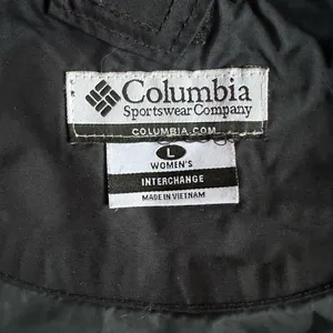 Columbia Womens Size Large Interchange Full Zip Hooded Jacket Nylon thumbnail 10