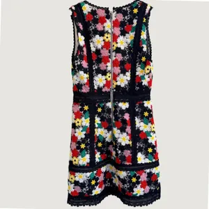 Alice + Olivia Zula Party Mini Dress Size 2 XS Floral Lace Embroidered Cocktail thumbnail 4