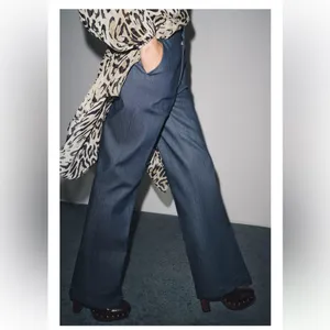 Zara NWT blue pants thumbnail 7