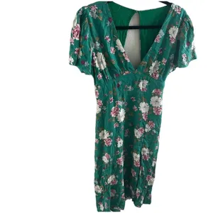 ✨blue blush floral green midi dress✨ thumbnail 5