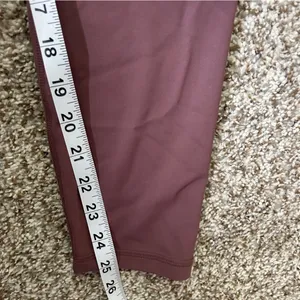 Colorfulkoala Purple Mauve Leggings Casual Comfy Lightweight Athleisure Yoga thumbnail 4