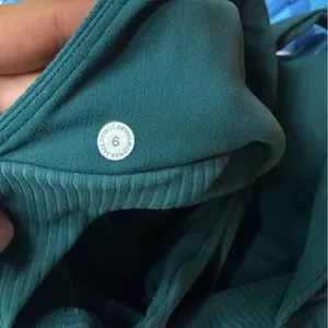 Green Lululemon Ribbed Set  thumbnail 4