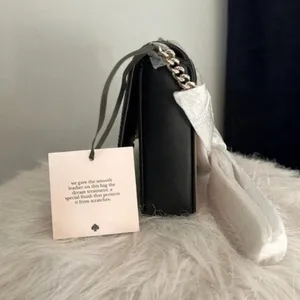 Kate Spade Gentle Panda Crossbody Leather Wallet‎ Bag, Pink/Black, NWT thumbnail 15
