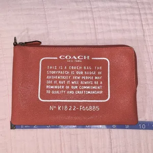 Coach Rare Vintage  Storypatch Large Pouch thumbnail 8