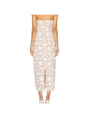 Elliatt bluebell white ivory floral dress Size XL thumbnail 2