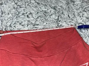 Gymshark Lounge Joggers Coral/Reddish Color With Drawstrings thumbnail 5