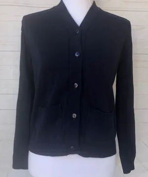Blue Cardigan Sweater‎ Size Small thumbnail 1