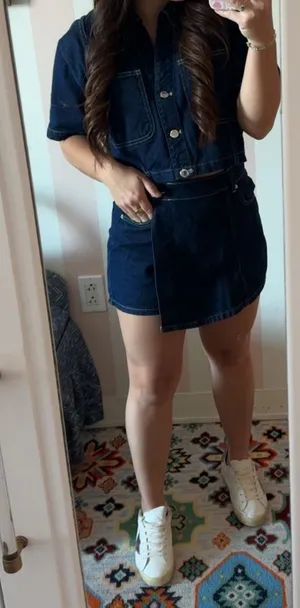 ZARA Denim Set thumbnail 1
