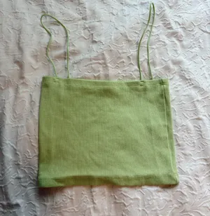 ZARA Top Green thumbnail 1