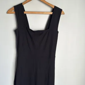 REFORMATION Black Cassi Ribbed Knit Dress Small thumbnail 5