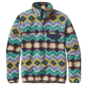 Patagonia Women's Lightweight Synchilla® Snap-T Pullover Aztec Print thumbnail 1