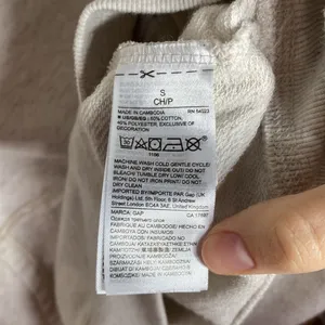 Gap Factory foil 1969 graphic print kangaroo pocket high neck sweatshirt size S thumbnail 11