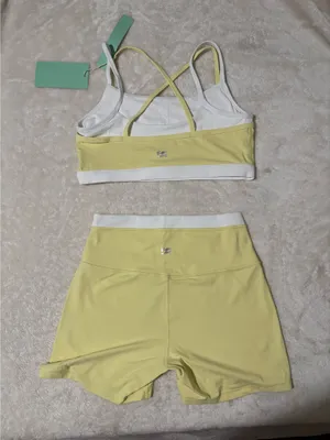 Yellow INNO MINT Workout Set Size M thumbnail 4