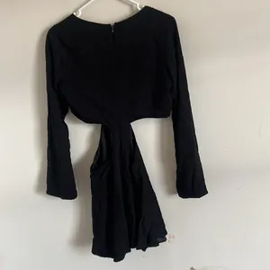 for love and lemons moonlight dress size small black cut out crochet thumbnail 11