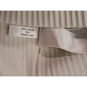 Madewell Striped Embroidered Crop Top Cream Color Small‎ Classic Streetwear... thumbnail 9