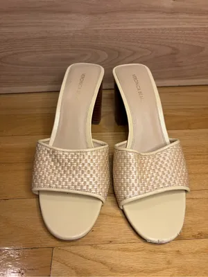 Veronica Beard Galessa Raffia Sandals - Size 8.5 thumbnail 3
