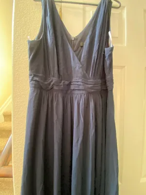 Lulus Maxi Dress Blue Navy NWT thumbnail 6