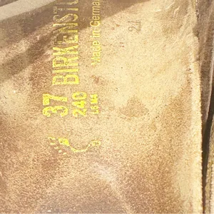Birkenstock Grenada Softbed Leather Womens 6 Brown Suede Sandals with Buckles thumbnail 5