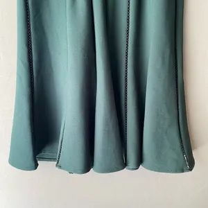 Adelyn Rae Office Siren Academia‎ V-Neck Fit & Flare Dress S Green thumbnail 9