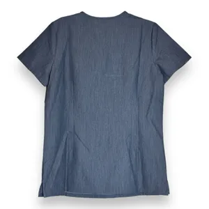 Figs Casma Womens XS Three Pocket Scrub Top‎ Technical Collection Graphite thumbnail 2