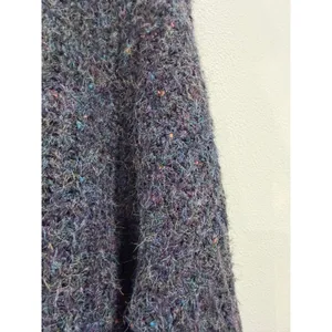 OFFLINE by Aerie Womens Confetti Knit Hoodie Sweater Gray Multi Color Medium thumbnail 3