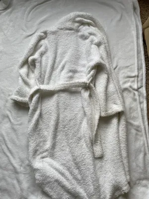 White Cozy Robe thumbnail 4