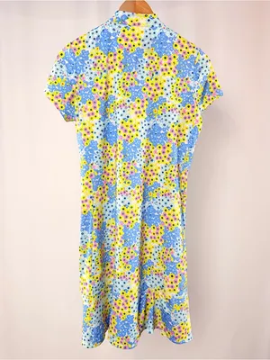 Tail Short Sleeve Floral Pullover Athletic Dress in‎ Multi Size XS thumbnail 4