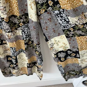 Vintage Floral Wide Leg Jumpsuit thumbnail 3