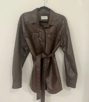 Aritzia Shirt Jacket with matching Belt thumbnail 1