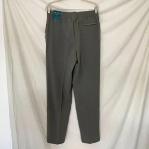 NWT Tek Gear Lightweight Pull On Pants Size M in Olive thumbnail 3