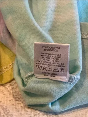 Generation Love Pastel Rainbow Tie-Dye Knotted Hem Crew Neck T-Shirt Size Small thumbnail 5