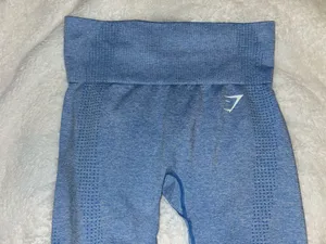 Vital Seamless Gymshark Blue Leggings thumbnail 4