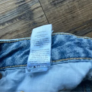 Pacsun Womens 90’s Boyfriend Denim Ripped Distressed Jeans Sz 24 Light Wash Blue thumbnail 10